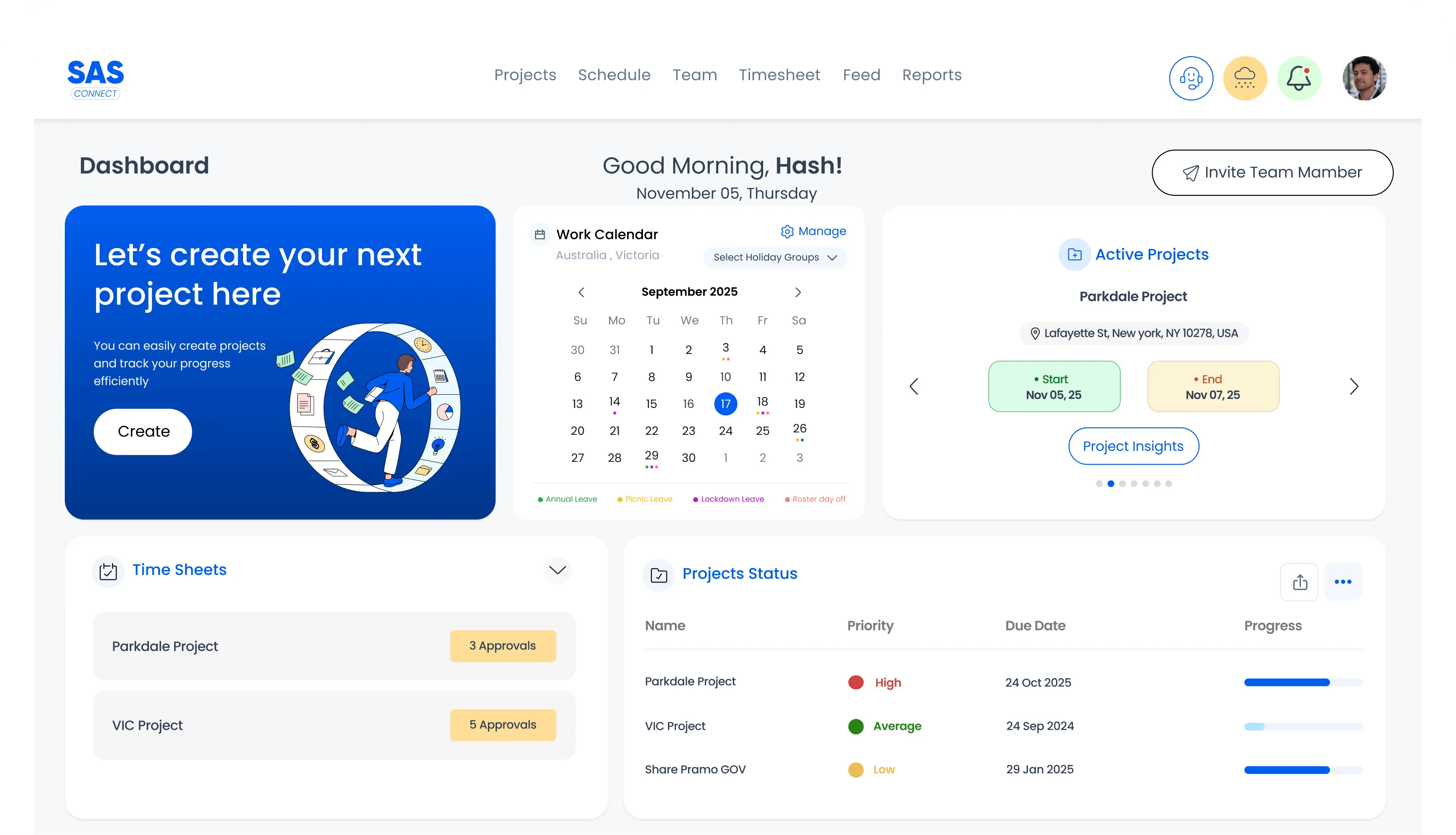 Best construction management software in Australia for builders and contractors with workforce scheduling, time tracking, and reporting tools